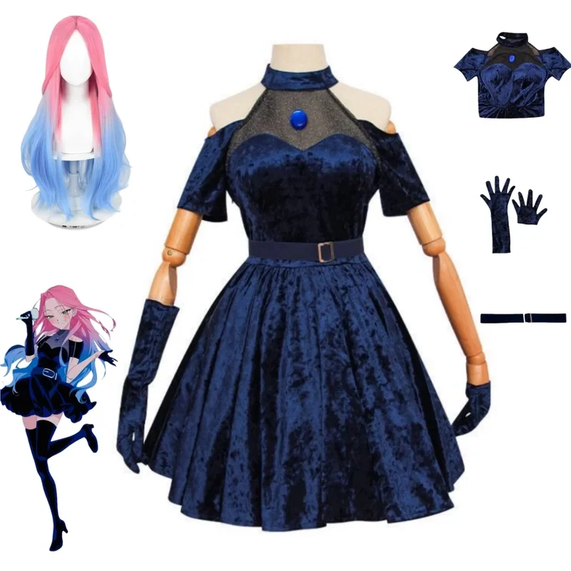 Anime Cosplay Blue Hair - Kostum Cosplay Mizi 2026, Kostum Cosplay
