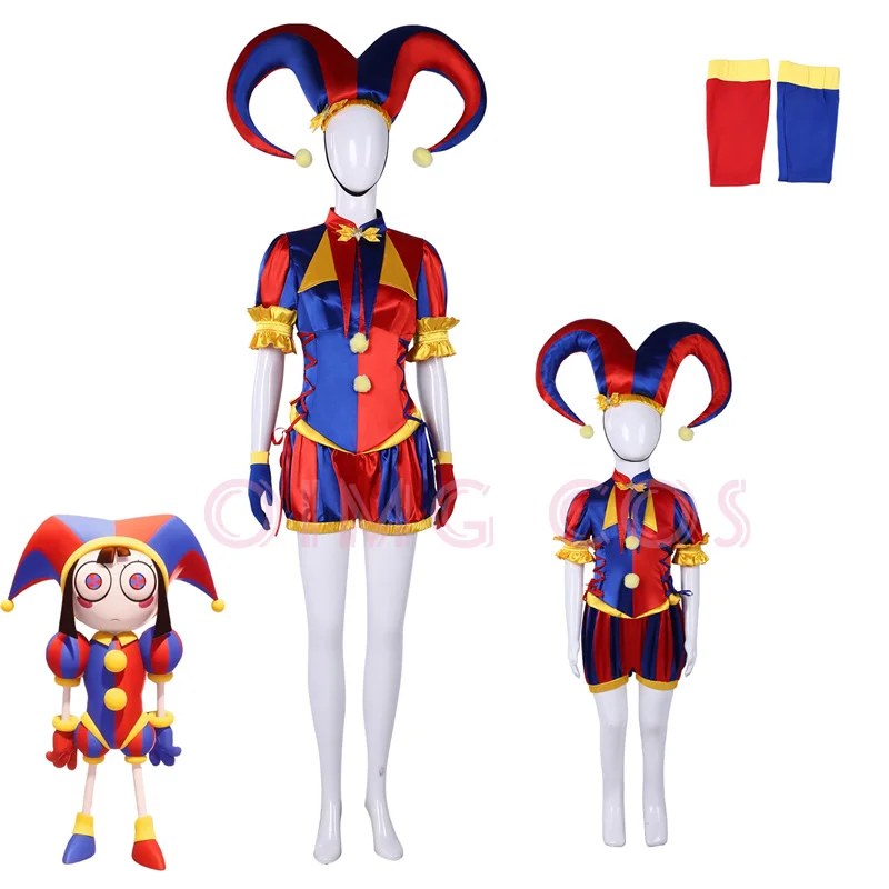 Anime Cosplay Jumpsuit - Kostum Cosplay Pomni dari The Amazing