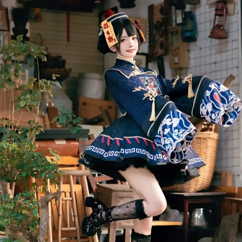 Gaun Manis Gaya Tiongkok Lolit - Anime Cosplay Ladies ulasan dan harga