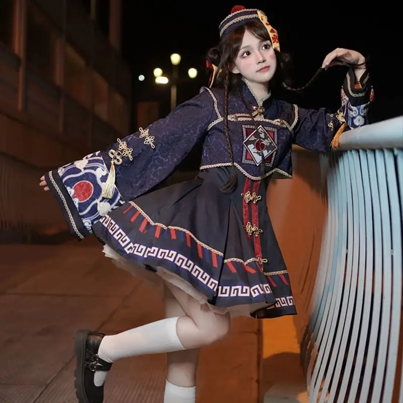 Gaun Manis Gaya Tiongkok Lolit - Anime Cosplay Ladies ulasan dan harga