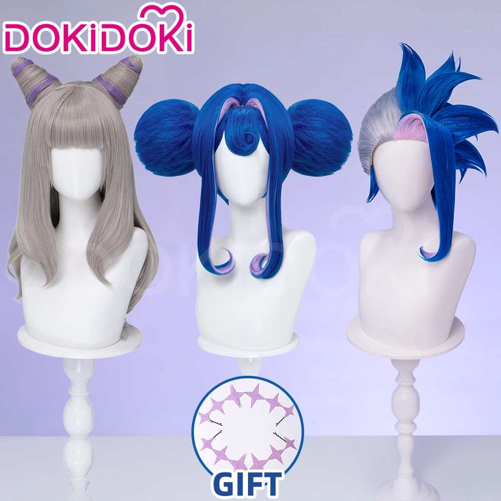 TERSEDIA: Wig Guinevere Olivia - Anime Cosplay Blue Hair ulasan dan harga