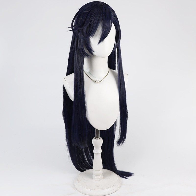 Wig Cosplay Brunnhilde Record  - Anime Cosplay Blue Hair ulasan dan harga