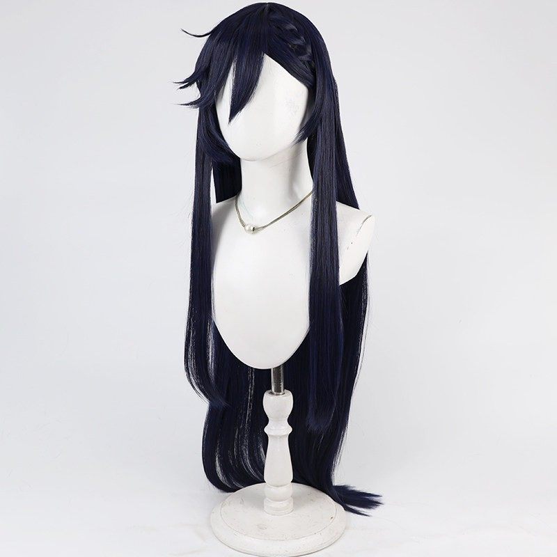 Wig Cosplay Brunnhilde Record  - Anime Cosplay Blue Hair ulasan dan harga