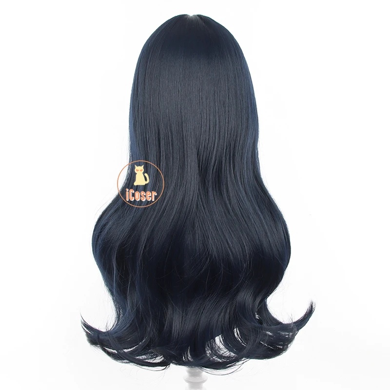 3,v;5'h\8/Wig Cosplay Kyotaro  - Anime Cosplay Blue Hair ulasan dan harga