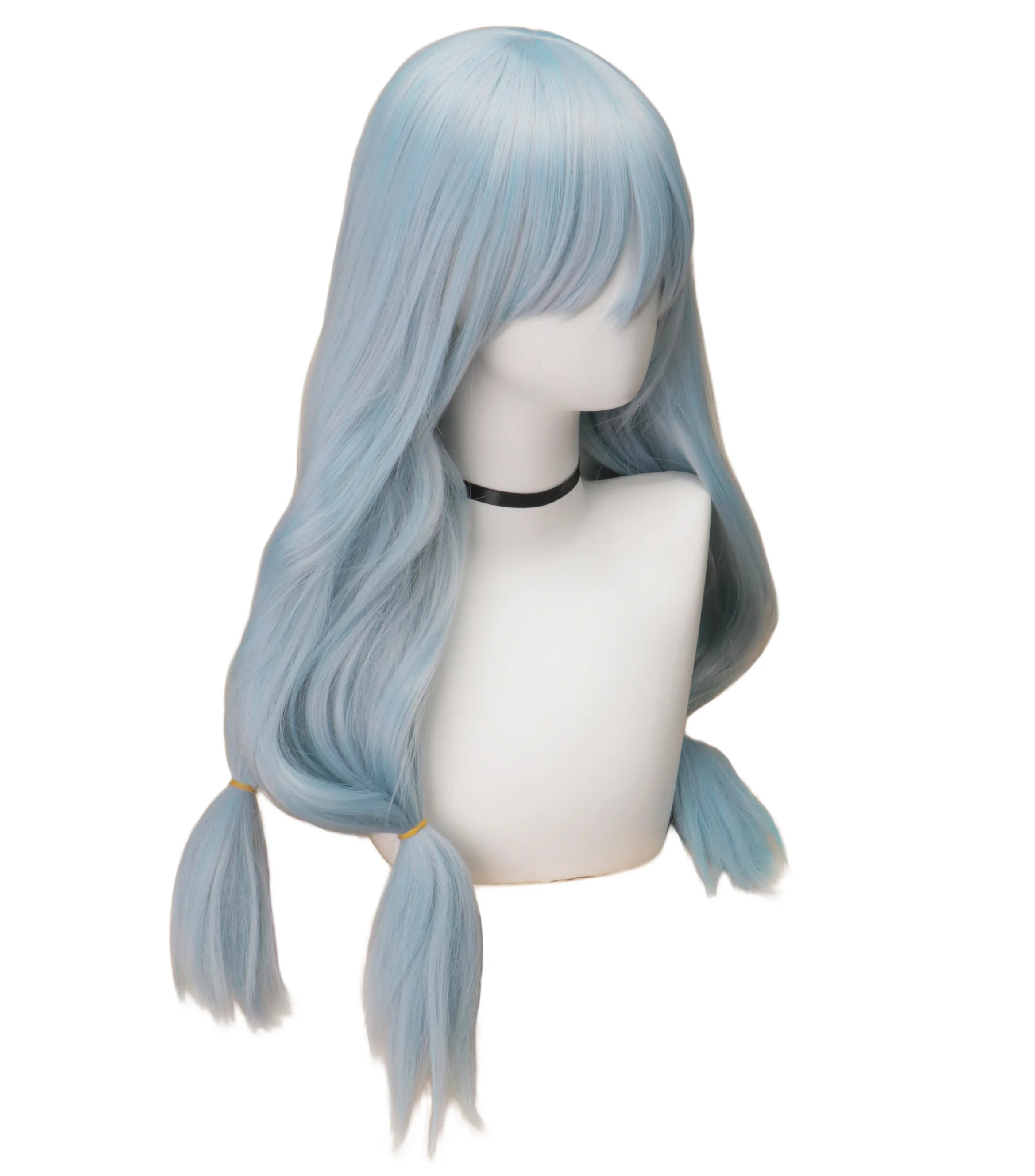 Wig Kostum Anime Mahito Cospla - Anime Cosplay Blue Hair ulasan dan harga