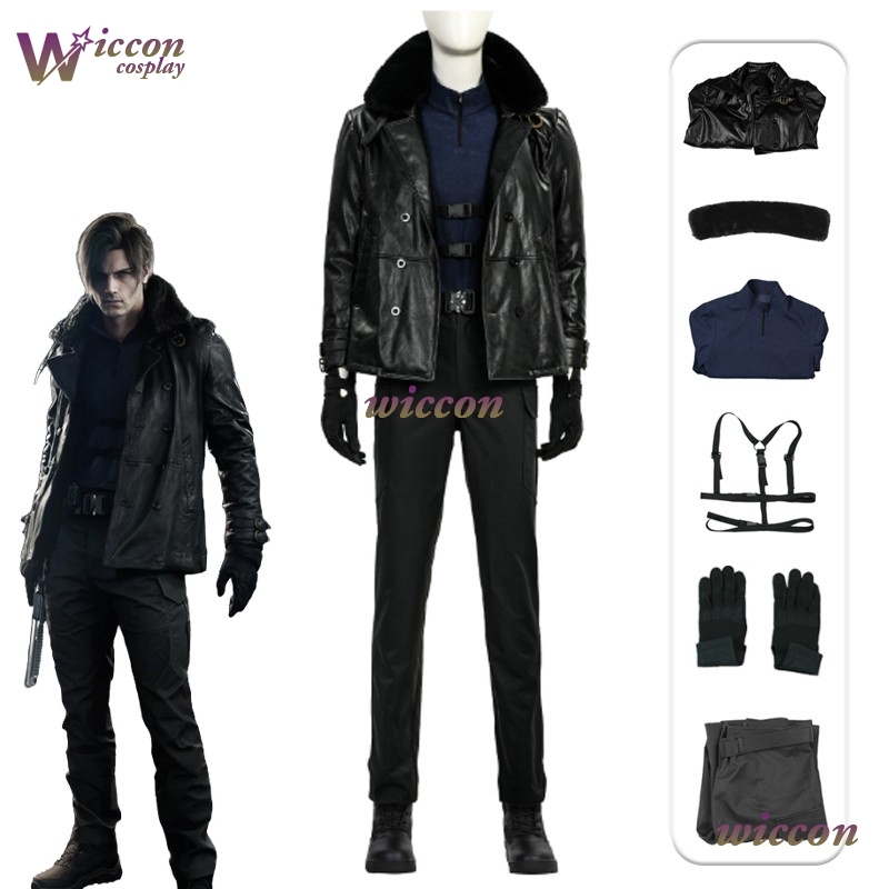 Kostum Cosplay Leon·S·Kennedy  - Anime Cosplay Jumpsuit ulasan dan harga
