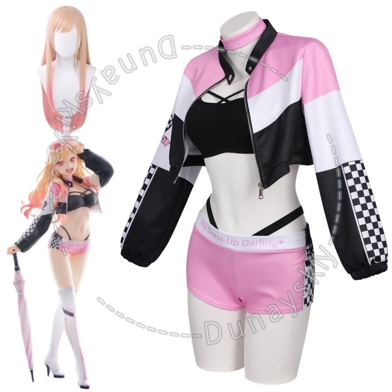Kostum Cosplay My Darling Mari - Kitagawa Anime Cosplay ulasan dan harga